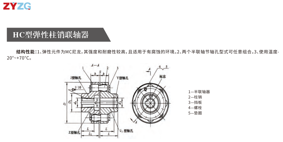 HCL型带制动轮弹性柱销PROUMB官方网址进入